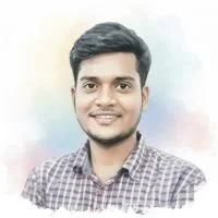 A watercolour portrait of Muralidharan